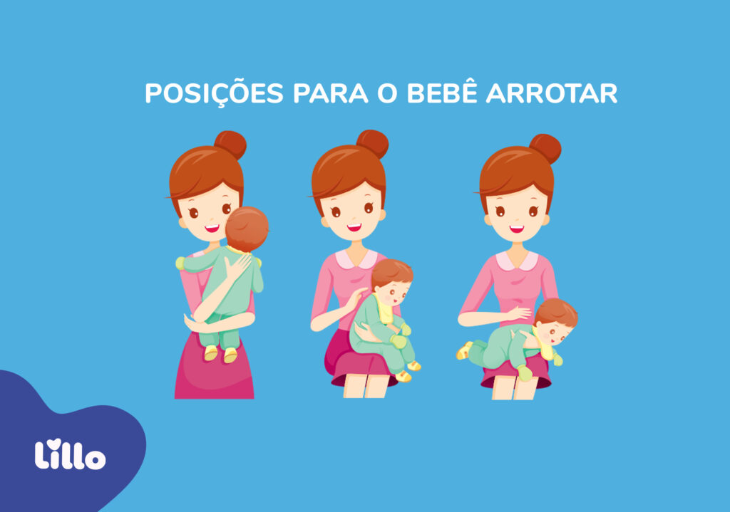 Como fazer o bebê arrotar