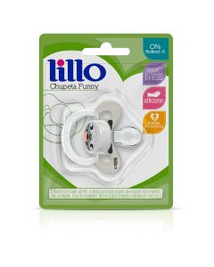 Chupete Ortodóntico Funny Perro Silicona Tam 1