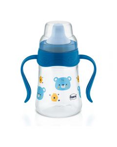 Caneca de Aprendizado Desenhos 180ml Fiona by Lillo - Azul