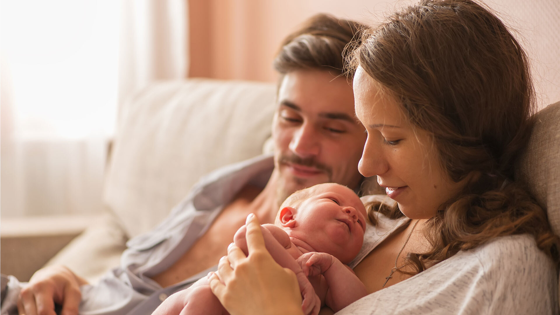 Como um recém-nascido enxerga os pais?