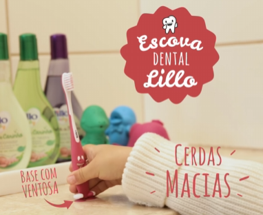 Escova Dental com Ventosa