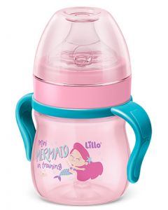 Caneca de Aprendizado Evolution 150ml Lillo - Rosa