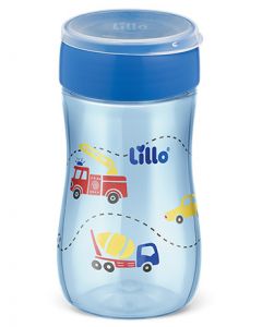 Copo 360º Evolution 300ml Lillo - Azul