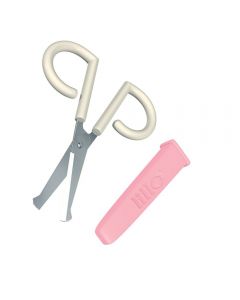 Tesoura com Protetor Lillo - Rosa