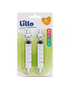 Kit de Seringa Lavagem Nasal Lillo