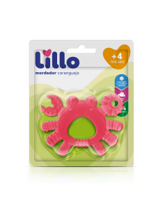 Mordedor Caranguejo Lillo - Rosa