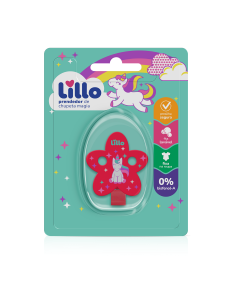 Prendedor de Chupeta Magia Lillo - Rosa