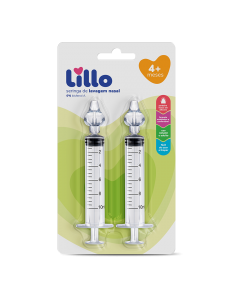 Kit de Seringa Lavagem Nasal Lillo