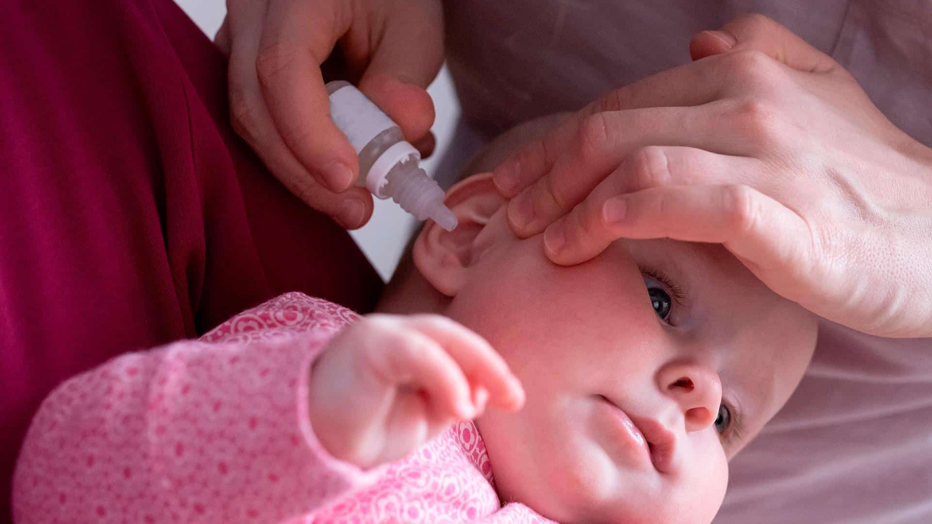 A meningite é uma das consequências da otite do bebê, caso esta não seja devidamente tratada