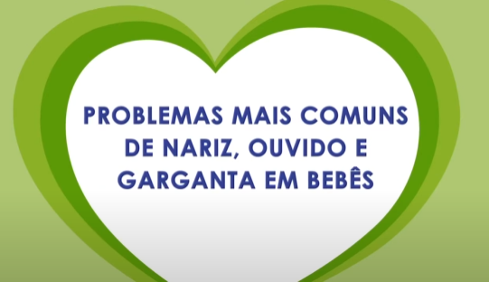 Problemas mais comuns de nariz, ouvido e garganta em bebês